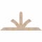 Ekena Millwork Richland Smooth Timber Gable Bracket, Douglas Fir, 72"W x 33"H x 1 1/2"D x 5 1/2"F, 11/12 Pitch GBW072X33X0206RIC00SDF - alternate 1